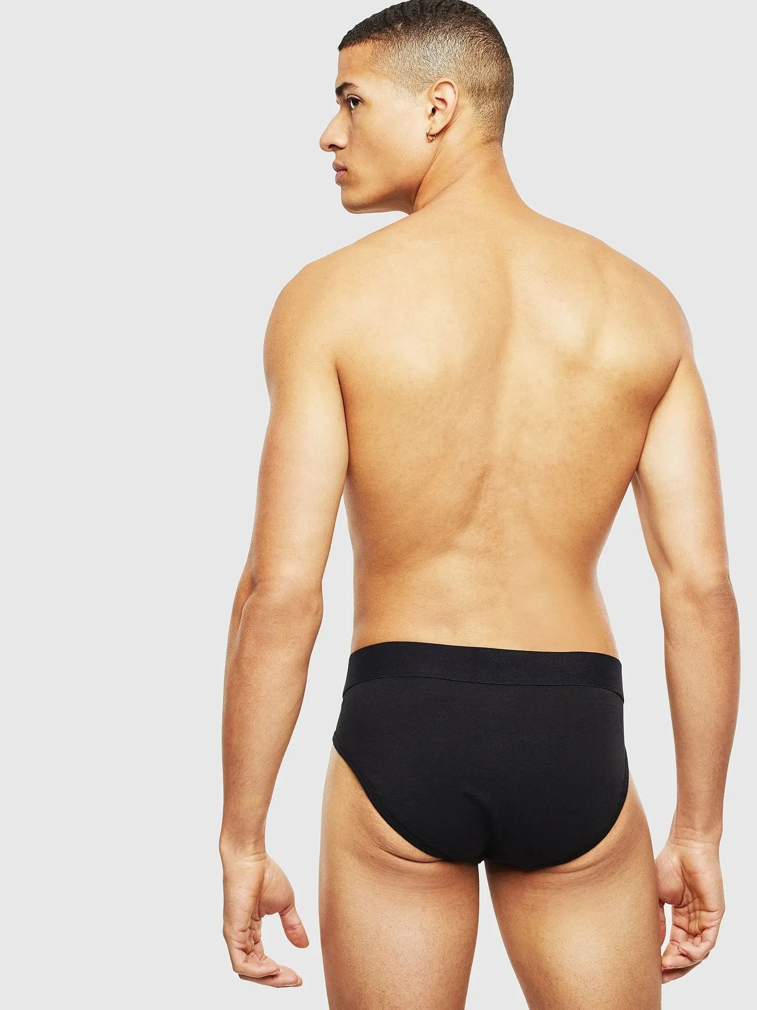 Set de tres calzoncillos de slip lisos