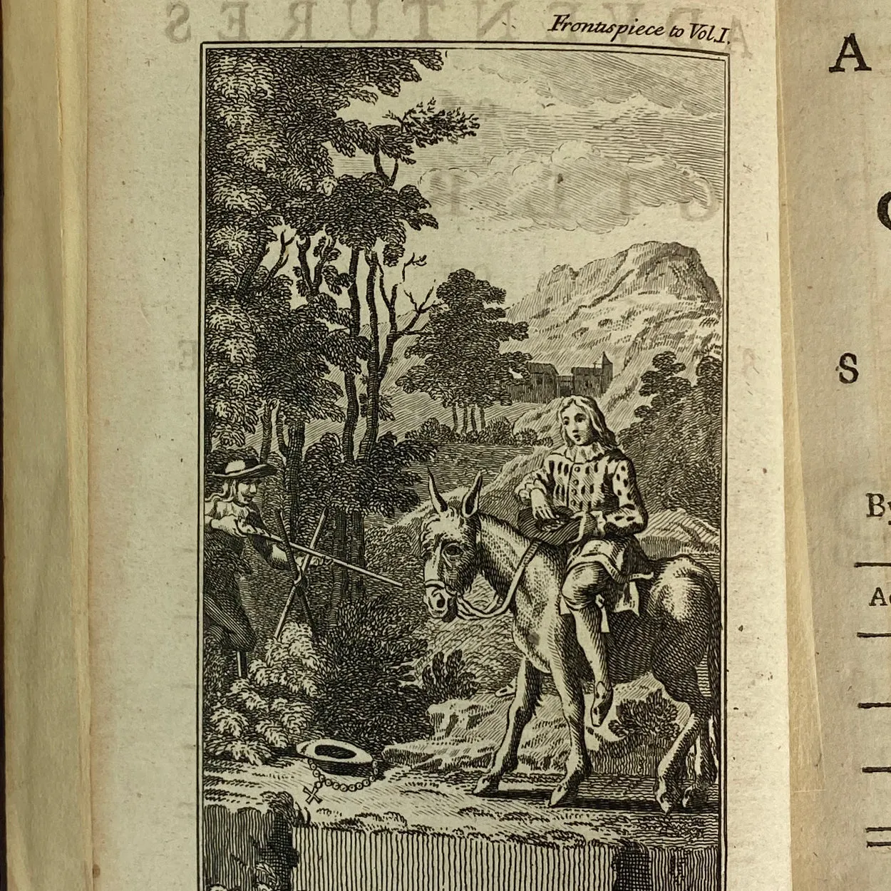 Set of Four Books: The Adventures of Gil Blas by Alain-Rene Lesage