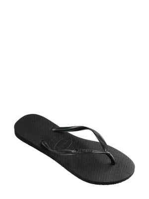 Slim flip-flops, black