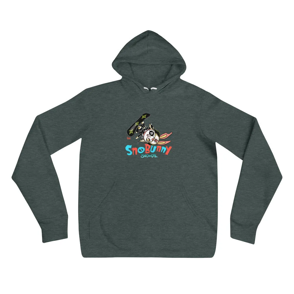 SnoBunny aerial flip hoodie