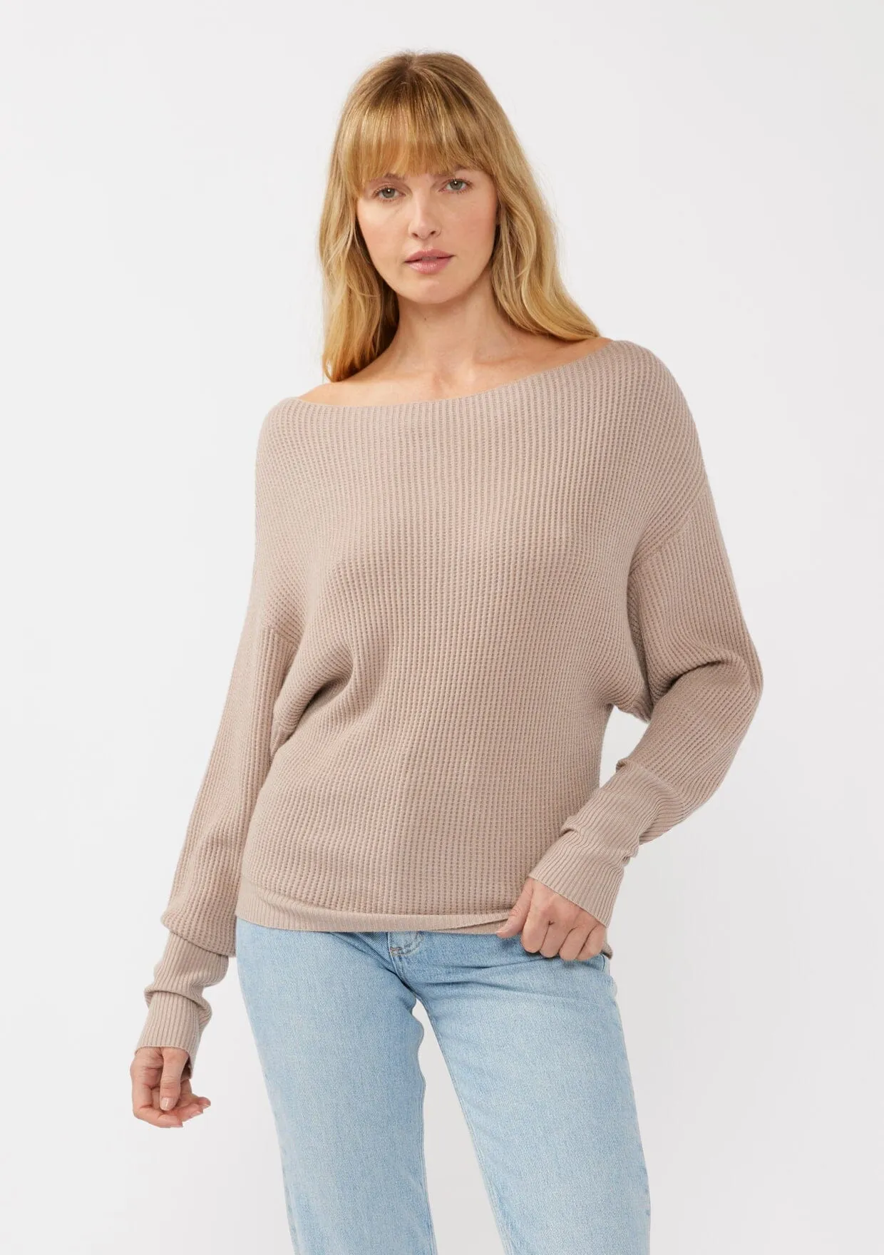 Snuggle Up Off Shoulder Sweater