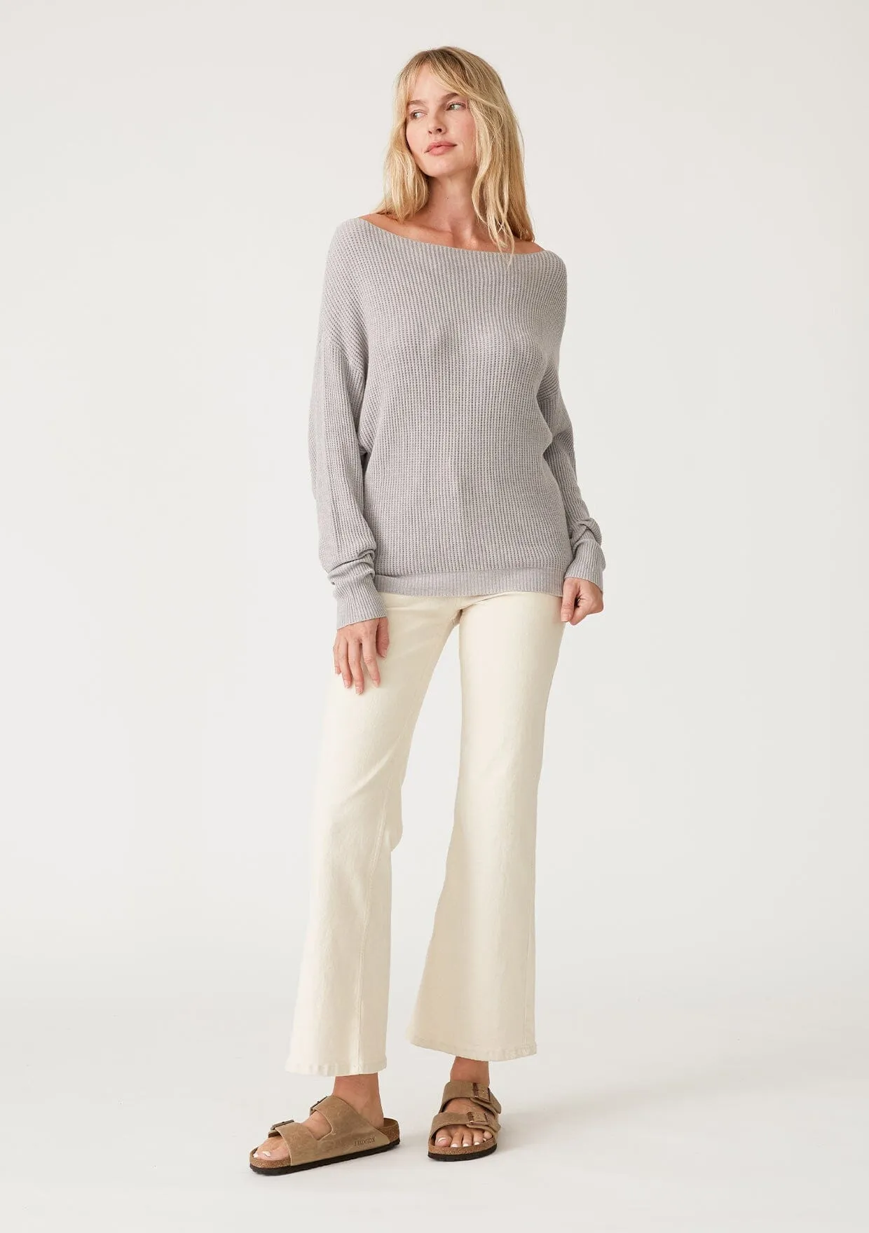 Snuggle Up Off Shoulder Sweater