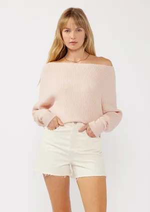Snuggle Up Off Shoulder Sweater