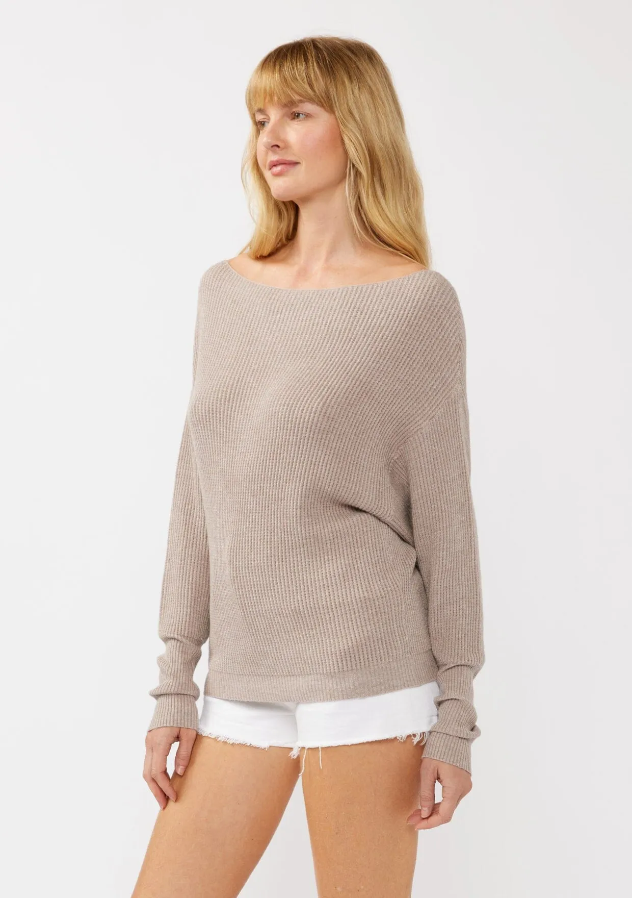 Snuggle Up Off Shoulder Sweater