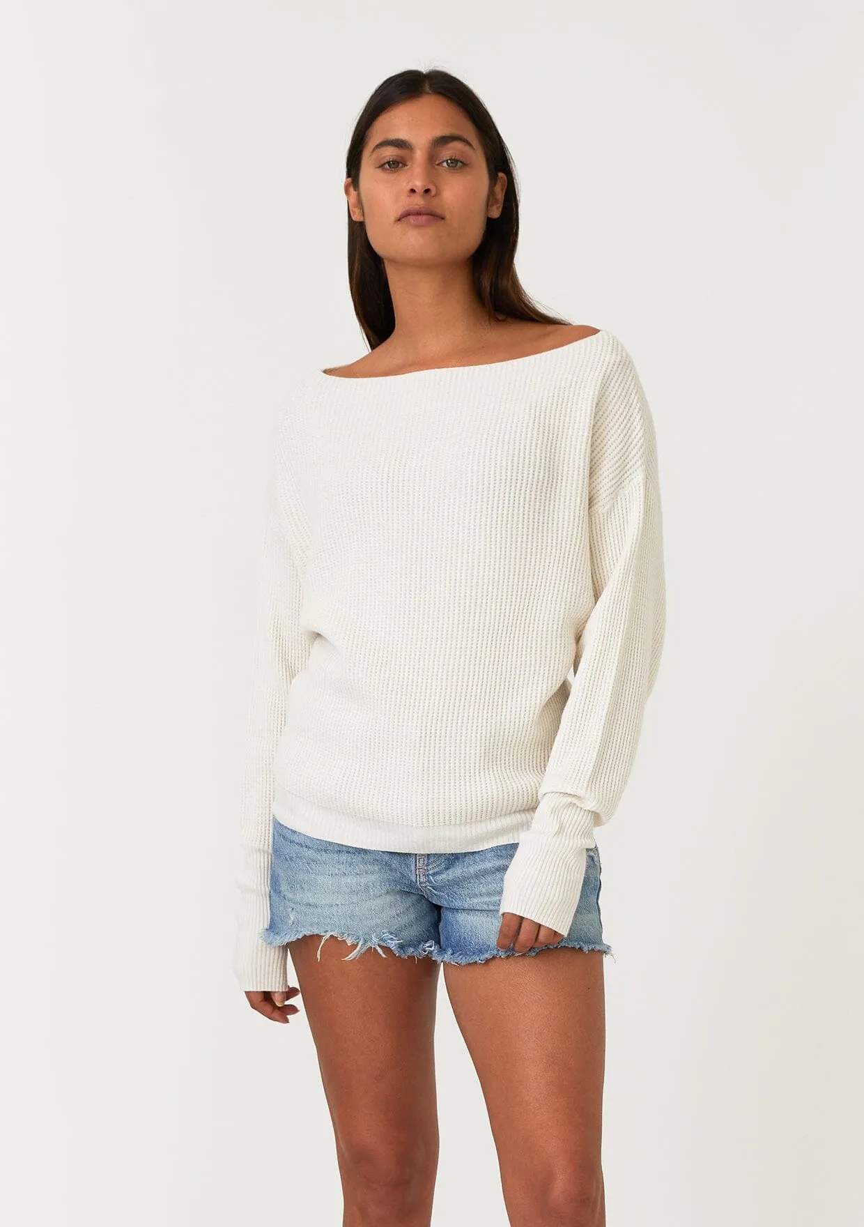 Snuggle Up Off Shoulder Sweater