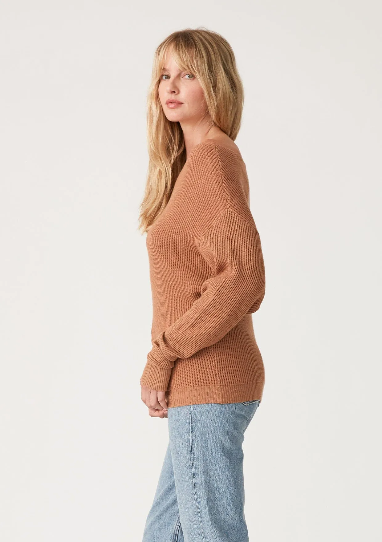 Snuggle Up Off Shoulder Sweater