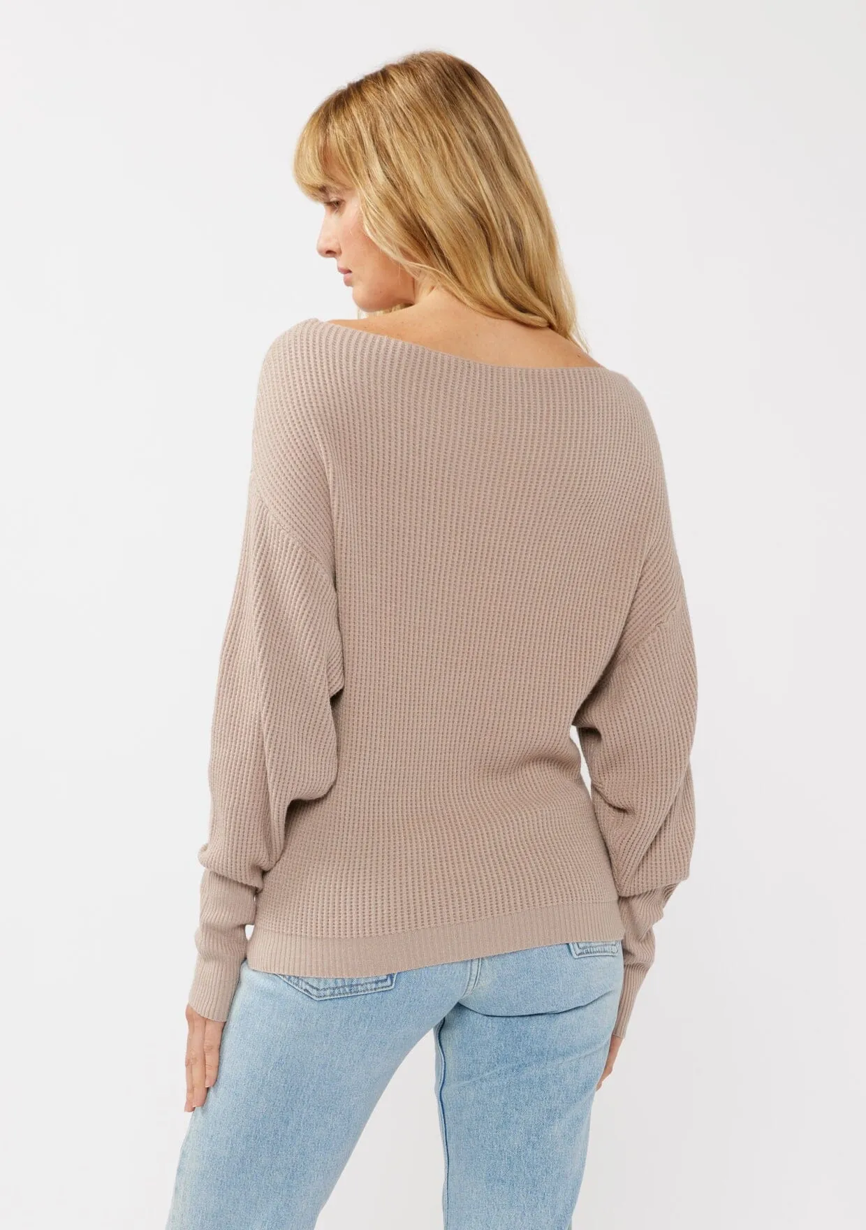 Snuggle Up Off Shoulder Sweater