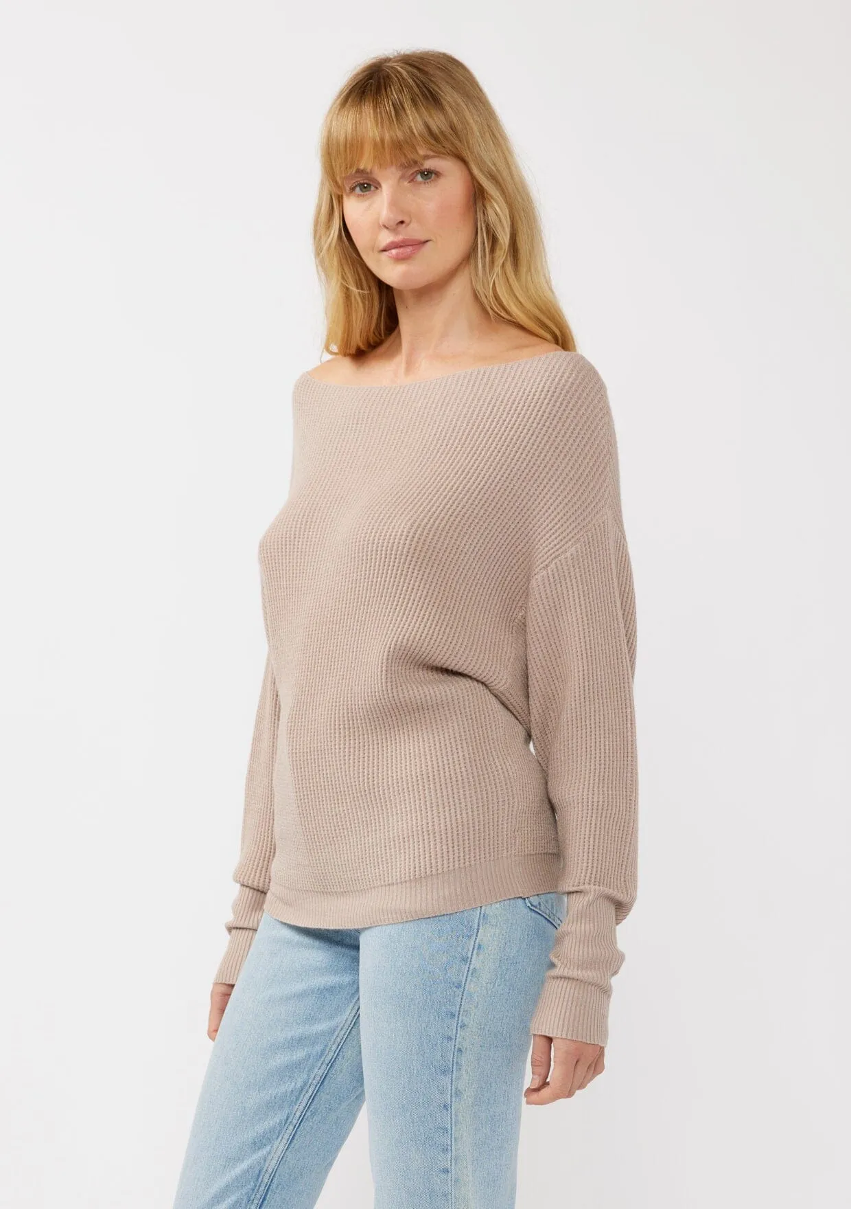 Snuggle Up Off Shoulder Sweater