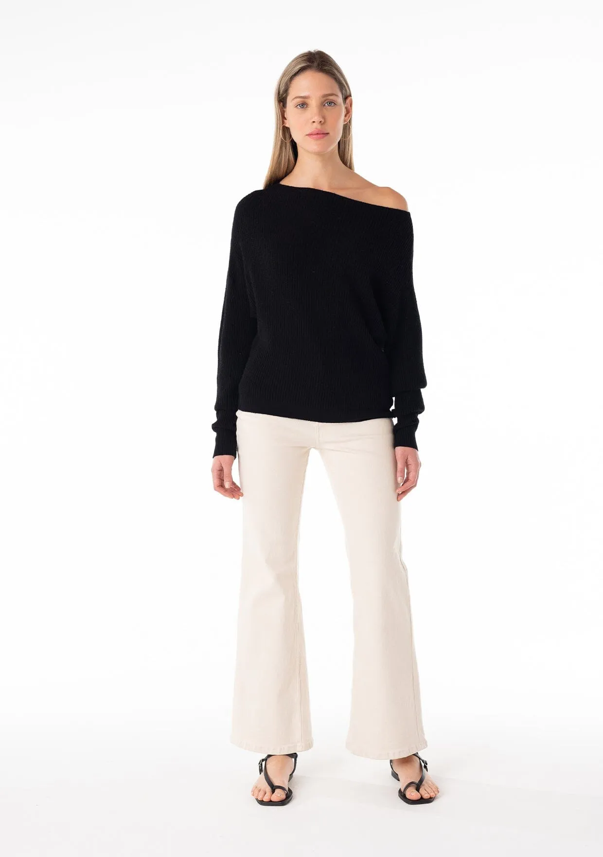Snuggle Up Off Shoulder Sweater