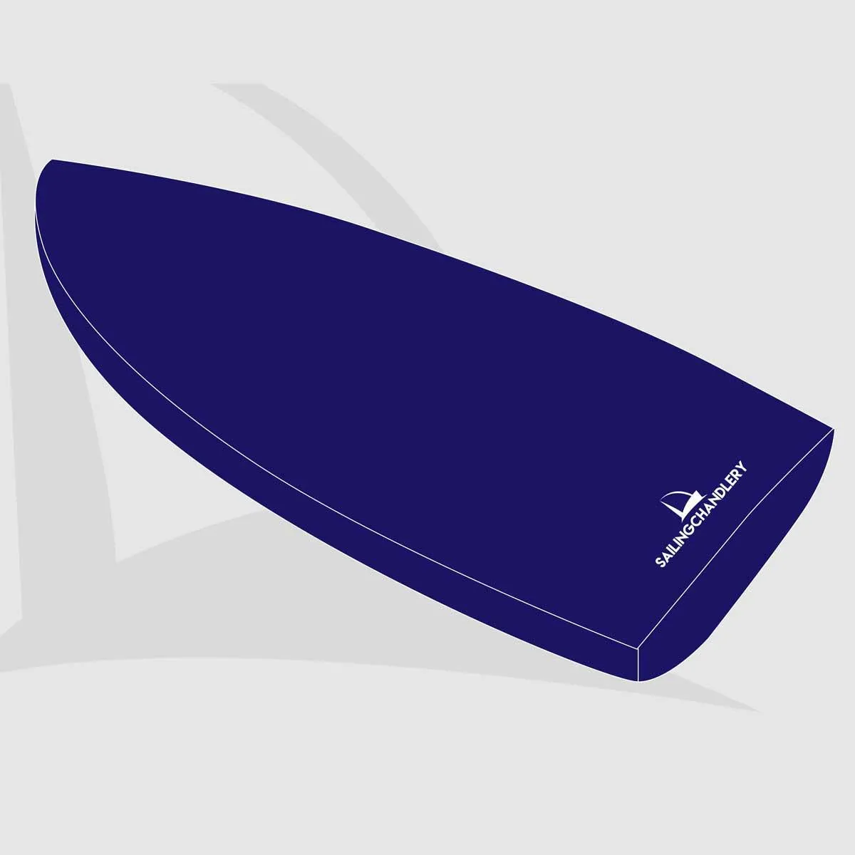 Solo Boat Cover - PVC Blue - Mast Down