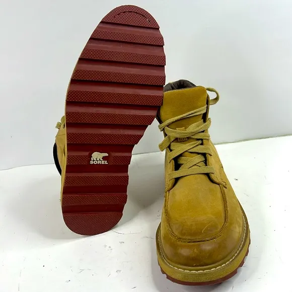 Sorel Men's Waterproof Boot, MADSON MOC TOE WATERPROOF Size 7.5