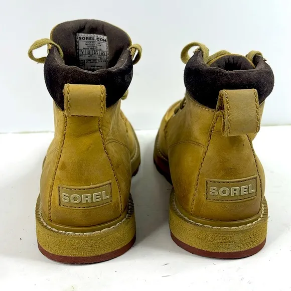 Sorel Men's Waterproof Boot, MADSON MOC TOE WATERPROOF Size 7.5