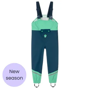 Spike The Dinosaur Waterproof Dungarees