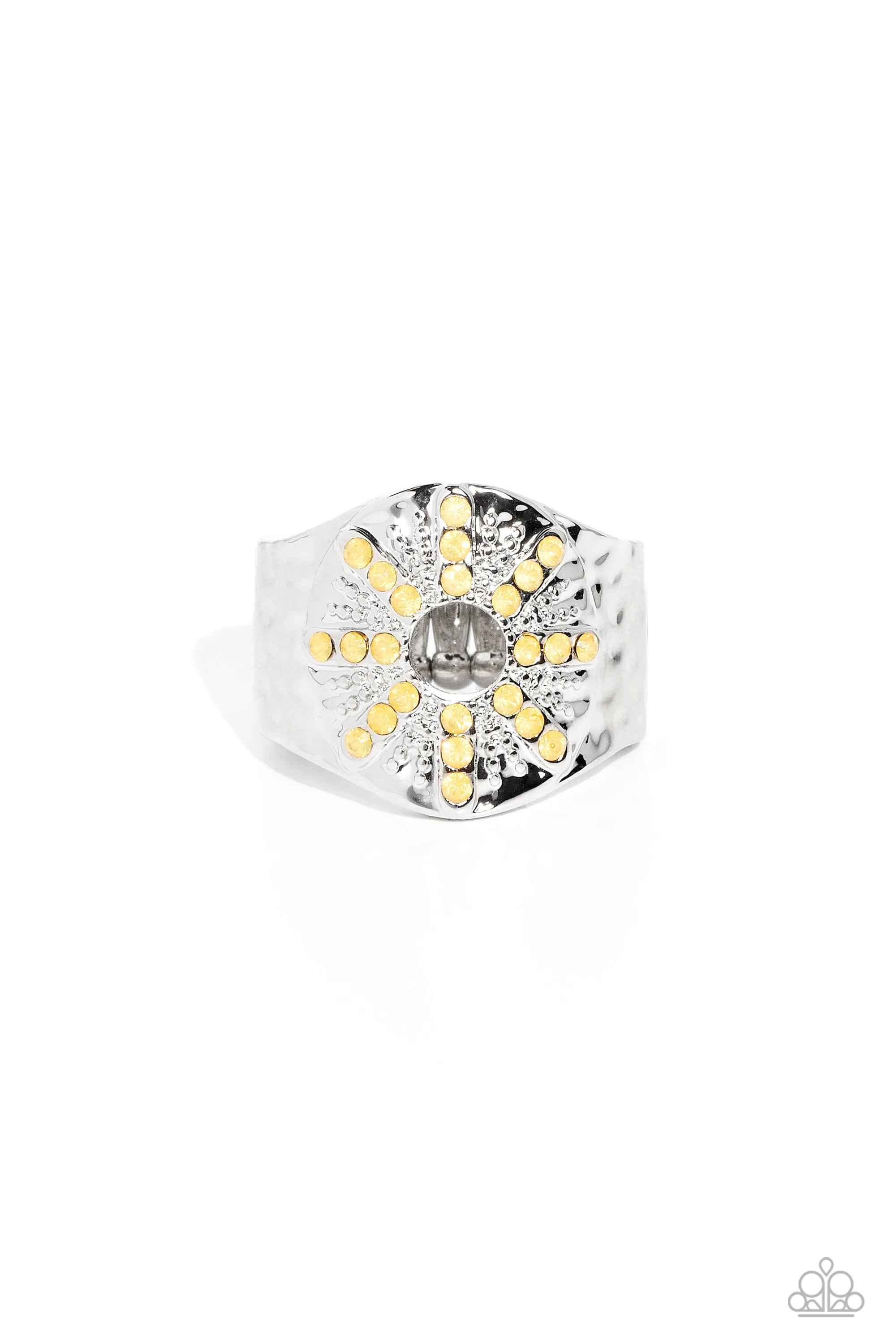Stylish Sunbeams - Yellow Ring