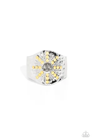 Stylish Sunbeams - Yellow Ring