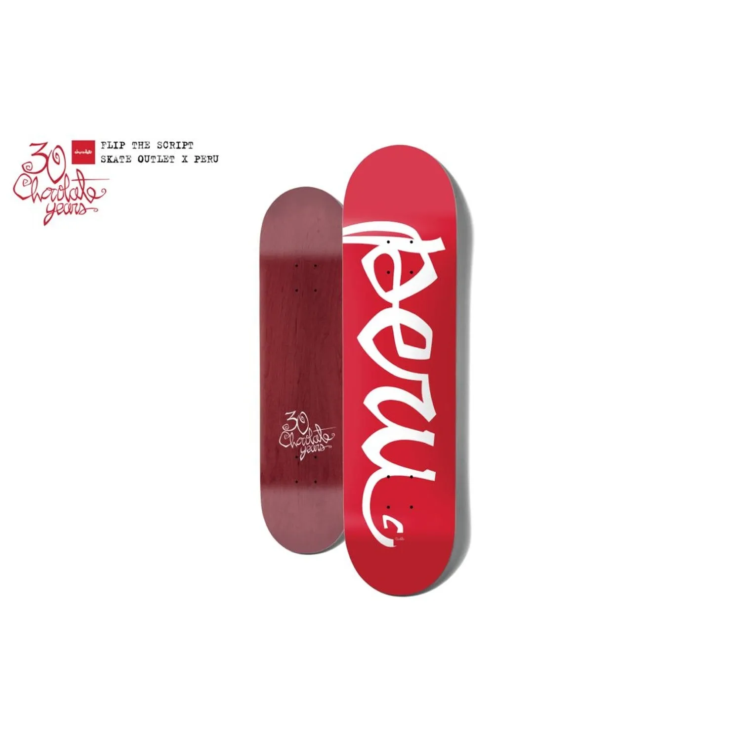 Tabla Chocolate "PERU" 30 Chocolate Years