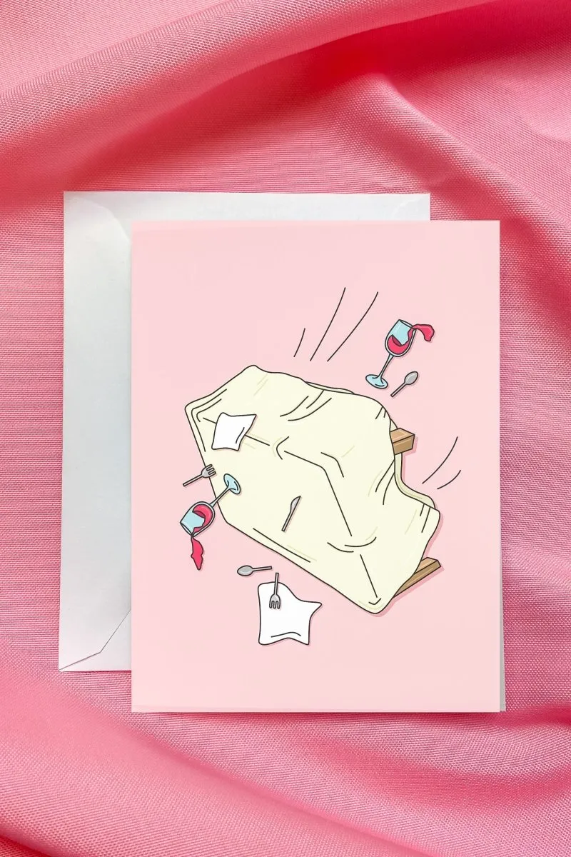 Table Flip Card