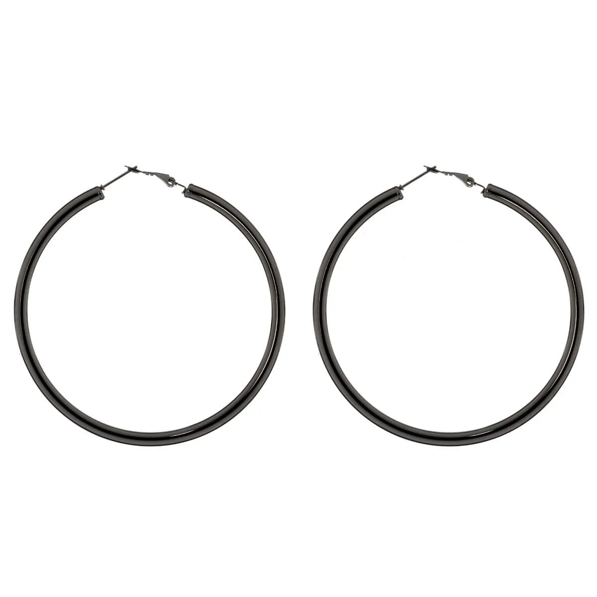 Teräs korvarenkaat 7cm 4mm