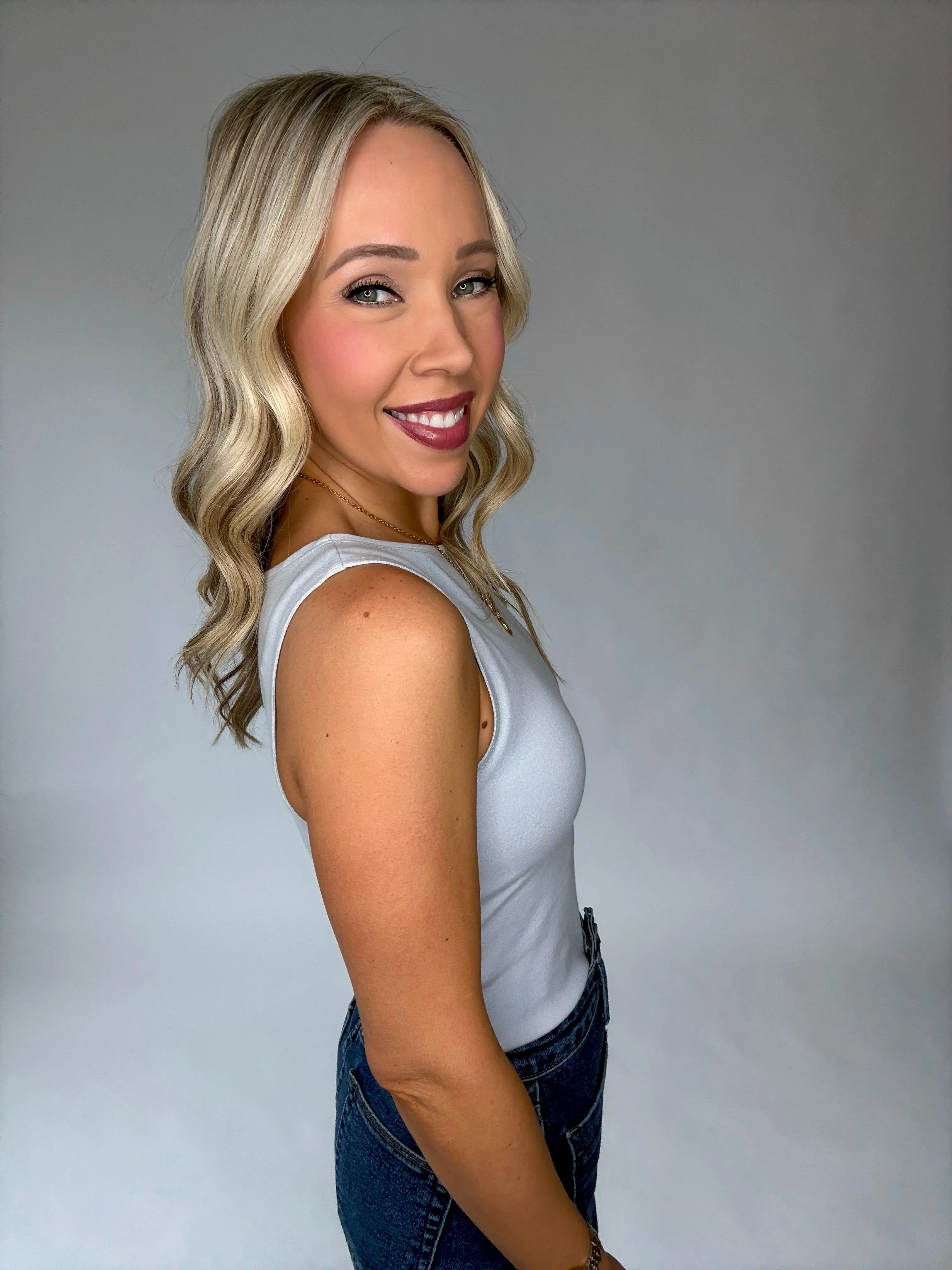 The Sidney Top - Light Blue