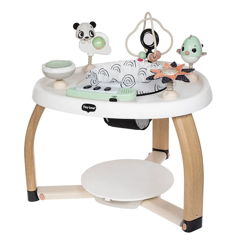 Tiny Love Black and White Decor 5-in-1 Here I Grow Stationary Activity Centre