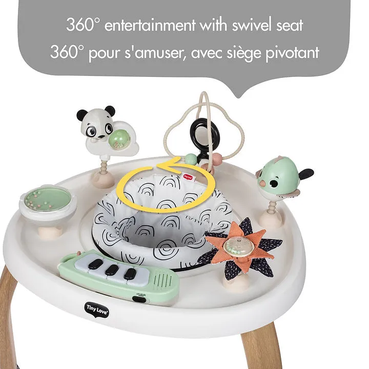 Tiny Love Black and White Decor 5-in-1 Here I Grow Stationary Activity Centre