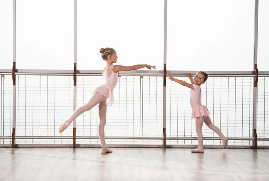 Tunique danse classique rose pale fille