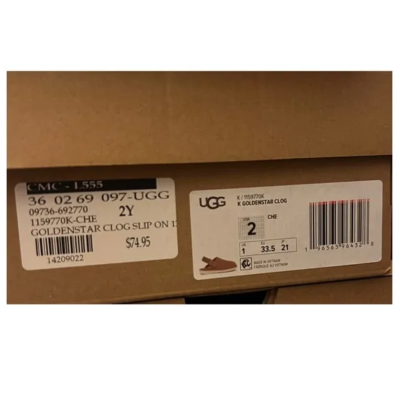 UGG Kid’s Goldenstar Clog Slip On