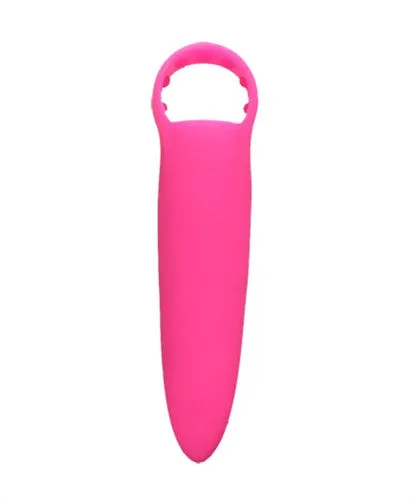 Uni Finger Vibe-Hpnk Hot in Bed Pink