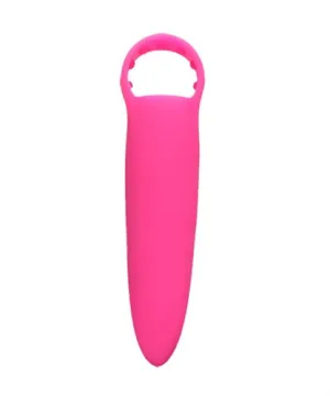 Uni Finger Vibe-Hpnk Hot in Bed Pink