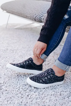 Val Slip on Sneaker by Very G - Charcoal