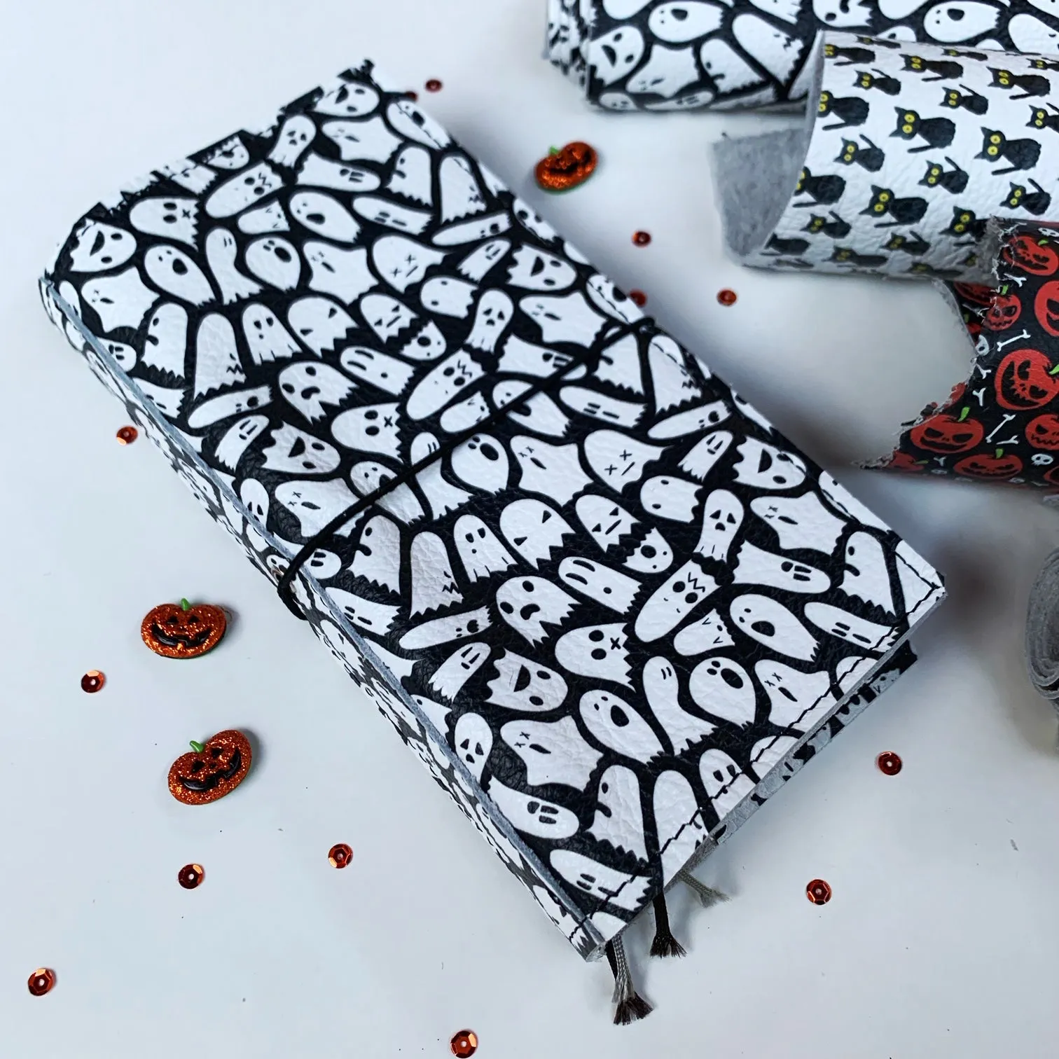 Vintage Halloween Leather