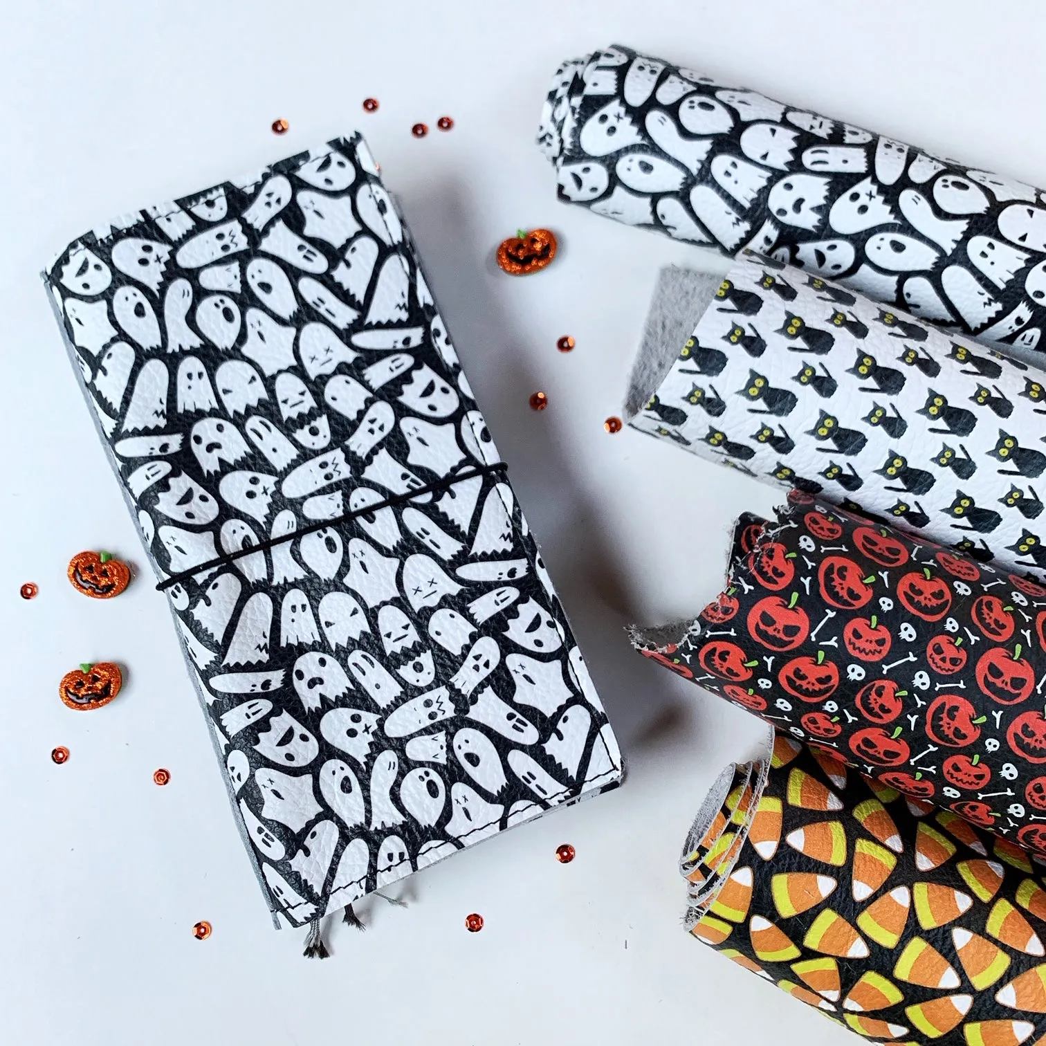 Vintage Halloween Leather