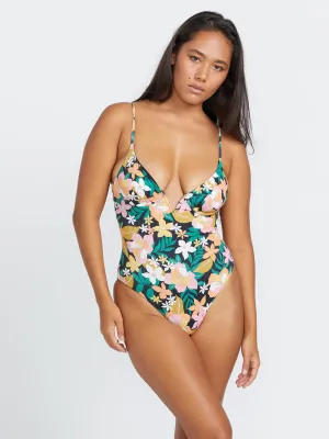 Volcom Womens Had Me At Aloha One Piece Swimsuit