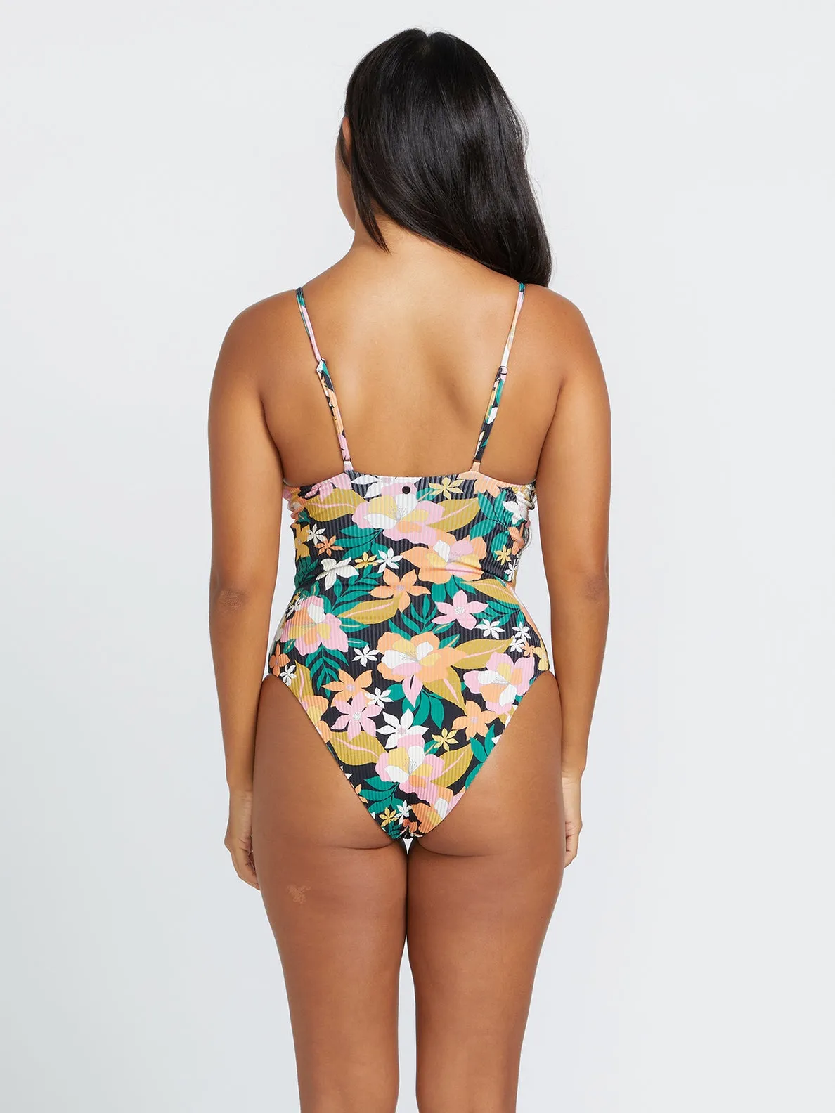 Volcom Womens Had Me At Aloha One Piece Swimsuit