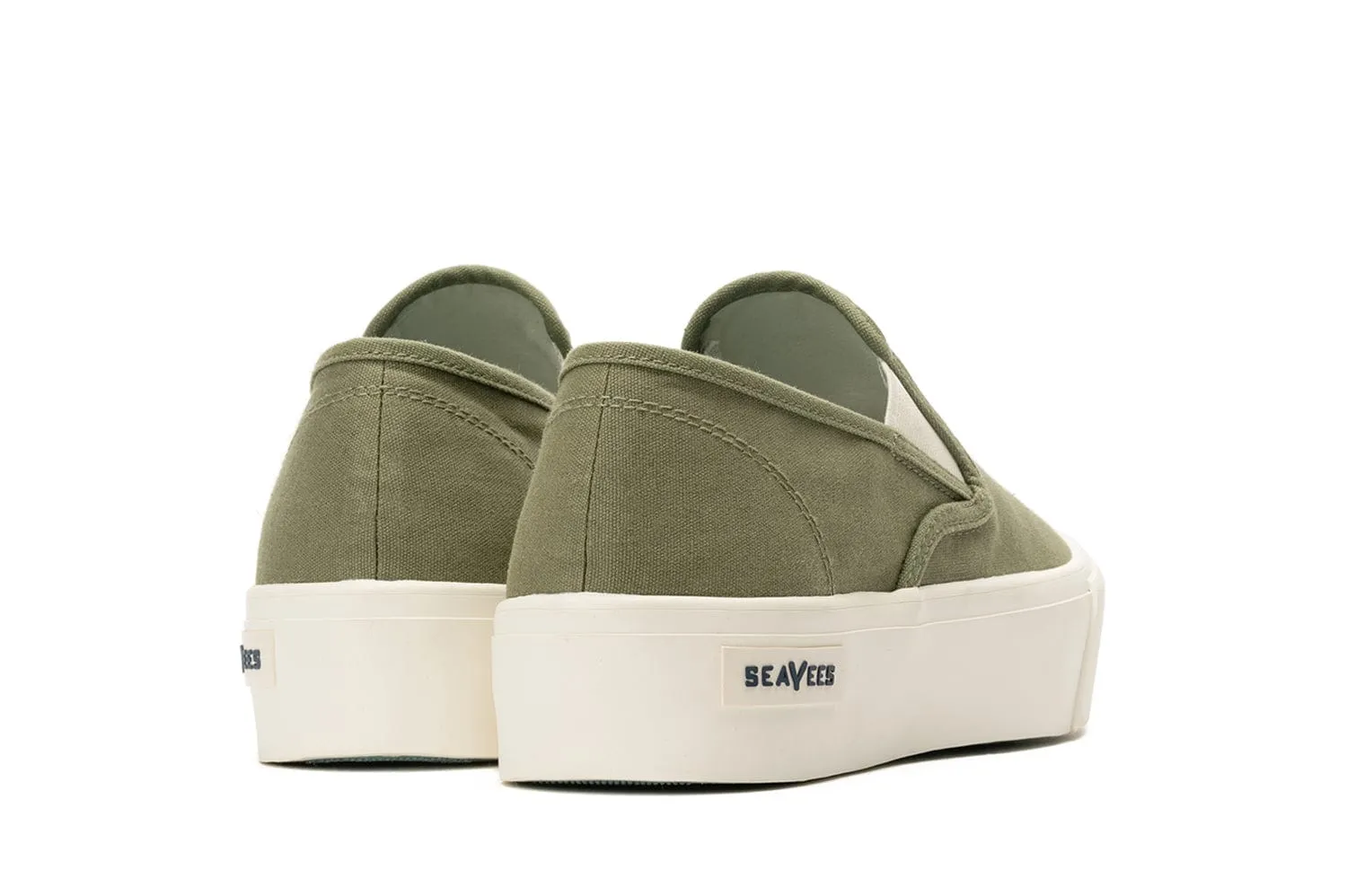 Womens - Baja Slip On Platform - Surplus Green