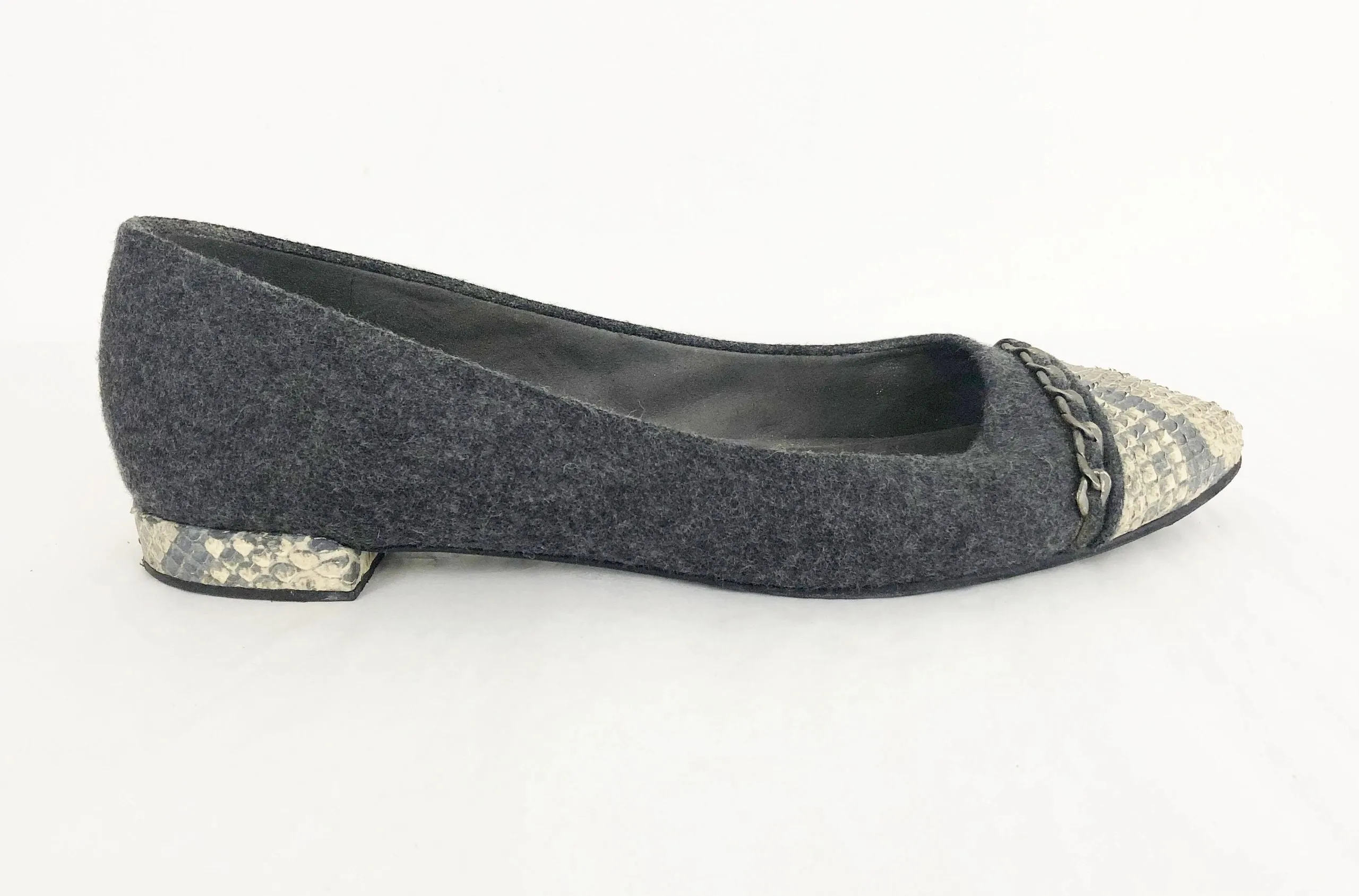 Wool Ballet Flats Size 10