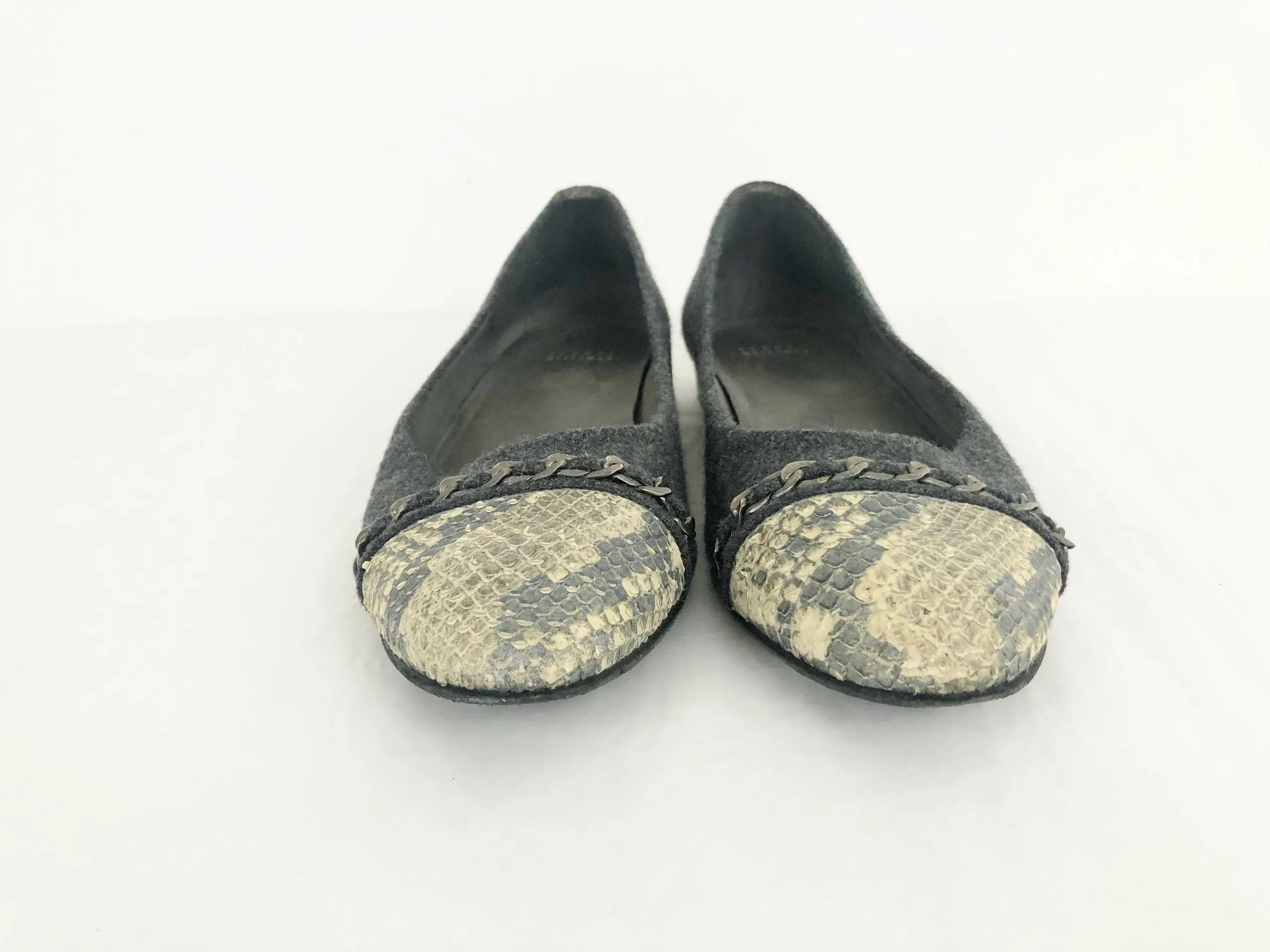 Wool Ballet Flats Size 10