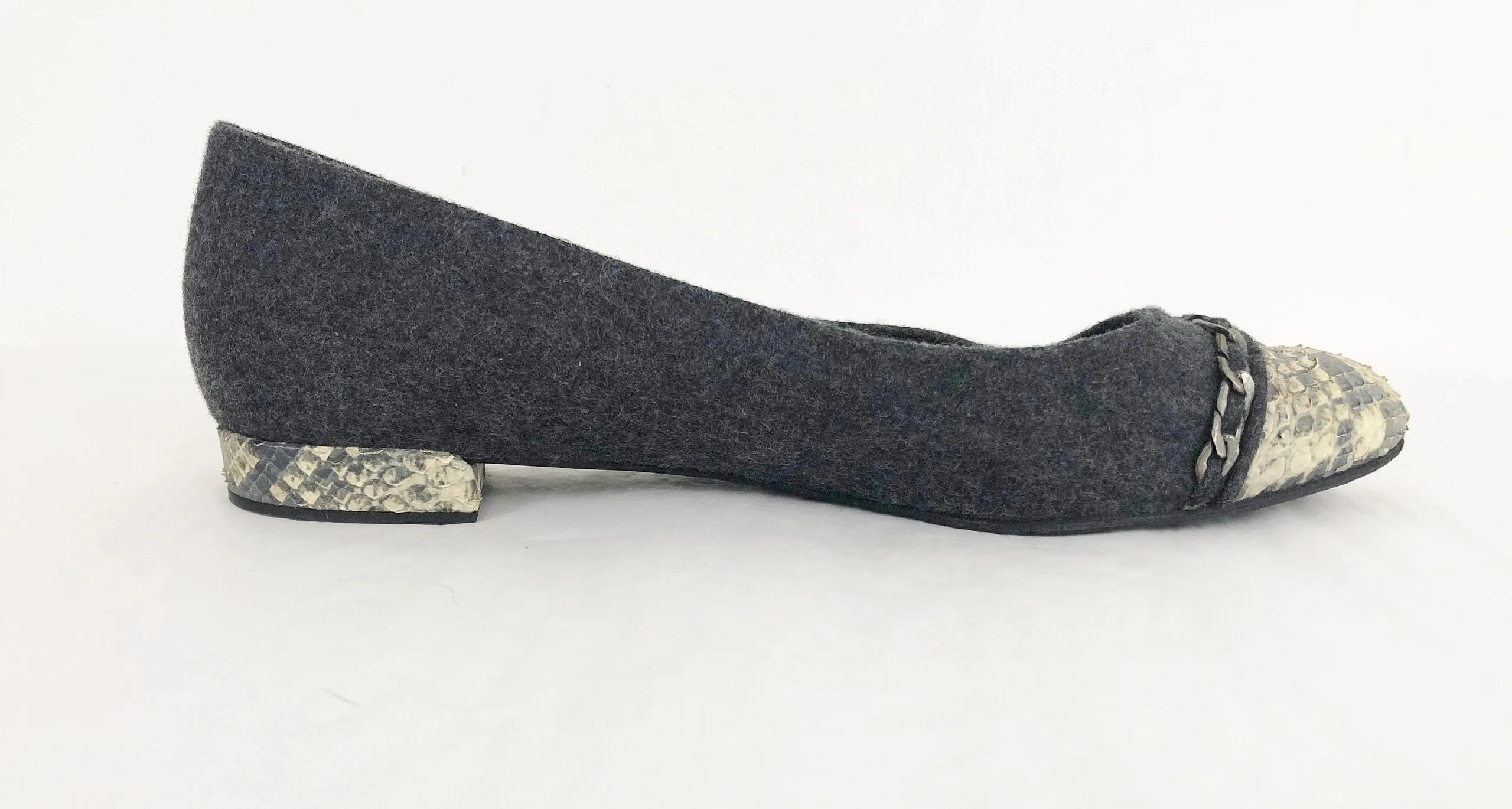 Wool Ballet Flats Size 10