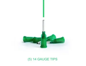 Xiem Applicator Tips 14-Gauge Pack of 5